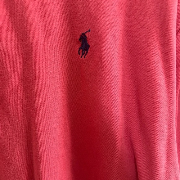 Polo by Ralph Lauren Men’s Classic Fit Polo Shirt | Size L | Red - Picture 2 of 4